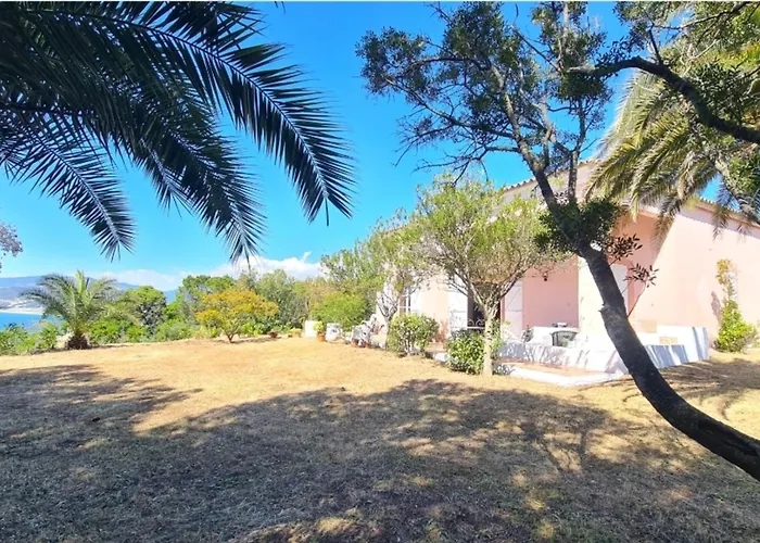 Tatil Evi Magnificent House With Sea View In Ajaccio *